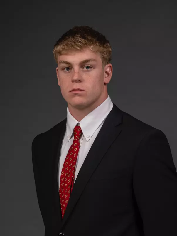 Benjamin Mann. The SHU Football team photos taken at the Bobby Valentine Recreation and Health Center, Sacred Heart University, Fairfield CT. Thursday, August 10, 2023. Photo by: Mark F. Conrad