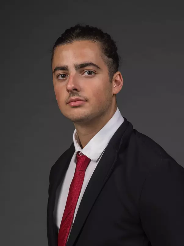 Felix Marois. The SHU Football team photos taken at the Bobby Valentine Recreation and Health Center, Sacred Heart University, Fairfield CT. Thursday, August 10, 2023. Photo by: Mark F. Conrad