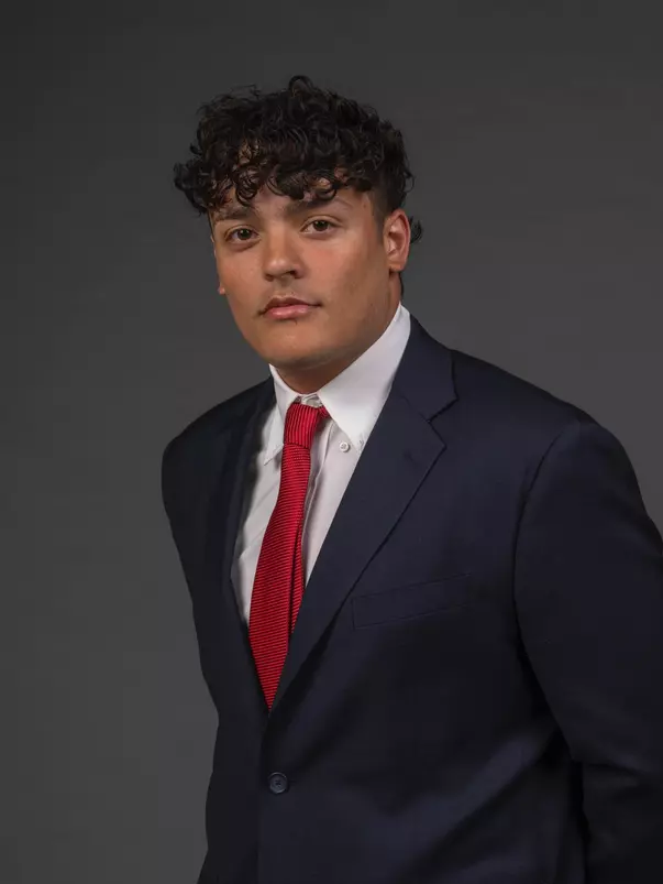 Ivaniur Brito. The SHU Football team photos taken at the Bobby Valentine Recreation and Health Center, Sacred Heart University, Fairfield CT. Thursday, August 10, 2023. Photo by: Mark F. Conrad