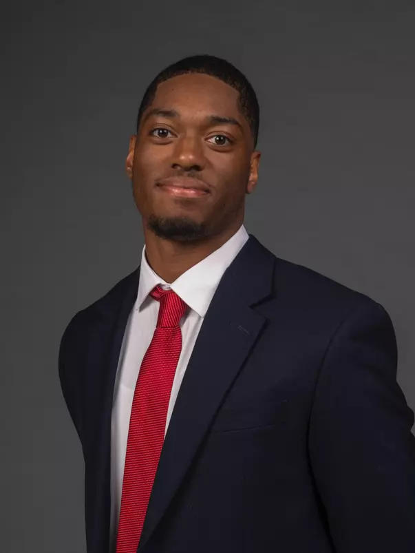 Jaheem Knight. The SHU Football team photos taken at the Bobby Valentine Recreation and Health Center, Sacred Heart University, Fairfield CT. Thursday, August 10, 2023. Photo by: Mark F. Conrad