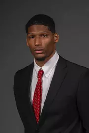 Jalen Gopie. The SHU Football team photos taken at the Bobby Valentine Recreation and Health Center, Sacred Heart University, Fairfield CT. Thursday, August 10, 2023. Photo by: Mark F. Conrad
