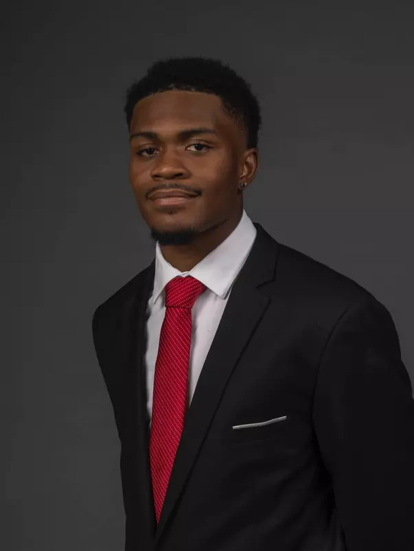 Luqman Haskett. The SHU Football team photos taken at the Bobby Valentine Recreation and Health Center, Sacred Heart University, Fairfield CT. Thursday, August 10, 2023. Photo by: Mark F. Conrad