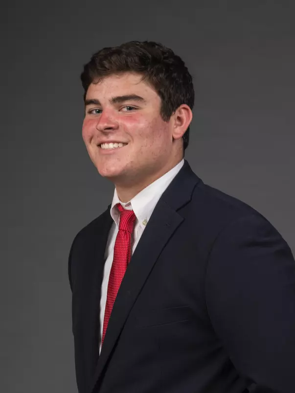 Matthew Garrett. The SHU Football team photos taken at the Bobby Valentine Recreation and Health Center, Sacred Heart University, Fairfield CT. Thursday, August 10, 2023. Photo by: Mark F. Conrad