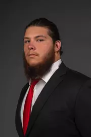 Stephen Stella. The SHU Football team photos taken at the Bobby Valentine Recreation and Health Center, Sacred Heart University, Fairfield CT. Thursday, August 10, 2023. Photo by: Mark F. Conrad