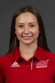 Abigail Marsh. The SHU Equestrian Team photos taken at the Loris Forum in the Martire Center for the Liberal Arts, Sacred Heart University, Fairfield, CT. Friday, September 8, 2023. Photo by: Mark F. Conrad