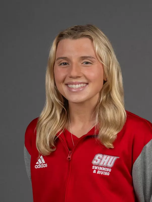 Delaney Smith. The SHU Women's Swimming & Diving team photos taken at the Bobby Valentine Health & Recreation Center, Sacred Heart University, Fairfield, CT. Wednesday, August 30, 2023. Photo by: Mark F. Conrad