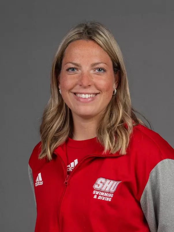 Devon Corvaia. The SHU Women's Swimming & Diving team photos taken at the Bobby Valentine Health & Recreation Center, Sacred Heart University, Fairfield, CT. Wednesday, August 30, 2023. Photo by: Mark F. Conrad