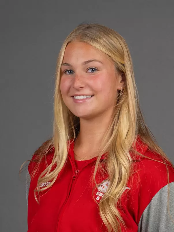 Meghan Hammarlund. The SHU Women's Swimming & Diving team photos taken at the Bobby Valentine Health & Recreation Center, Sacred Heart University, Fairfield, CT. Wednesday, August 30, 2023. Photo by: Mark F. Conrad