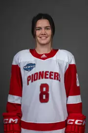 Diana Bishopp. The SHU Women's Ice Hockey team photos taken at the Martire Family Arena, Sacred Heart University's West Campus, Fairfield, CT.. Friday, September 1, 2023. Photo by: Mark F. Conrad
