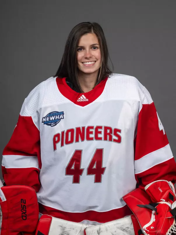 Molly Elmore. The SHU Women's Ice Hockey team photos taken at the Martire Family Arena, Sacred Heart University's West Campus, Fairfield, CT.. Friday, September 1, 2023. Photo by: Mark F. Conrad