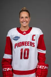 Erin Fleming. The SHU Women's Ice Hockey team photos taken at the Martire Family Arena, Sacred Heart University's West Campus, Fairfield, CT.. Friday, September 1, 2023. Photo by: Mark F. Conrad