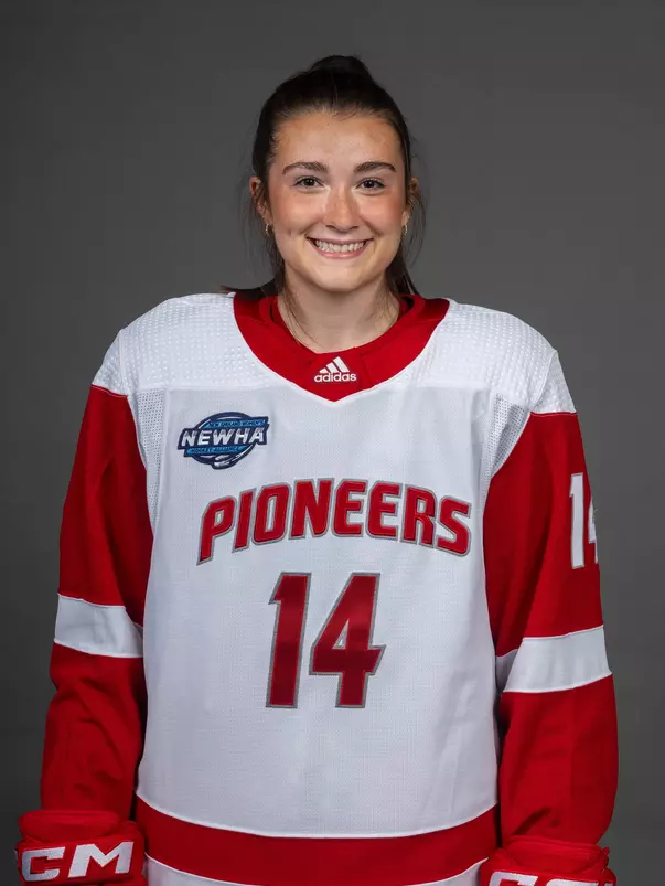 Julianna Koman. The SHU Women's Ice Hockey team photos taken at the Martire Family Arena, Sacred Heart University's West Campus, Fairfield, CT.. Friday, September 1, 2023. Photo by: Mark F. Conrad