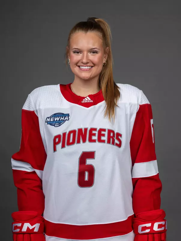 Olivia LaRoche. The SHU Women's Ice Hockey team photos taken at the Martire Family Arena, Sacred Heart University's West Campus, Fairfield, CT.. Friday, September 1, 2023. Photo by: Mark F. Conrad