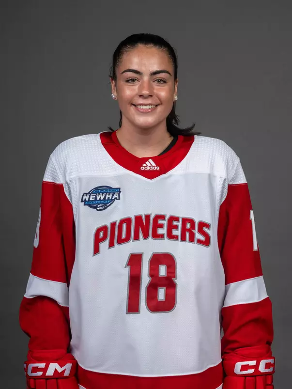 Amelia Lynch. The SHU Women's Ice Hockey team photos taken at the Martire Family Arena, Sacred Heart University's West Campus, Fairfield, CT.. Friday, September 1, 2023. Photo by: Mark F. Conrad