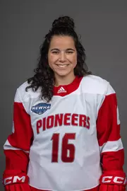 Macey Merdinian. The SHU Women's Ice Hockey team photos taken at the Martire Family Arena, Sacred Heart University's West Campus, Fairfield, CT.. Friday, September 1, 2023. Photo by: Mark F. Conrad