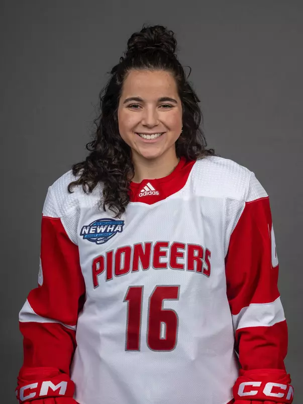 Macey Merdinian. The SHU Women's Ice Hockey team photos taken at the Martire Family Arena, Sacred Heart University's West Campus, Fairfield, CT.. Friday, September 1, 2023. Photo by: Mark F. Conrad