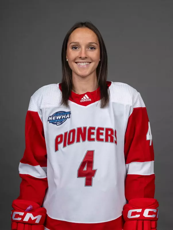 Cassandra Nevers. The SHU Women's Ice Hockey team photos taken at the Martire Family Arena, Sacred Heart University's West Campus, Fairfield, CT.. Friday, September 1, 2023. Photo by: Mark F. Conrad