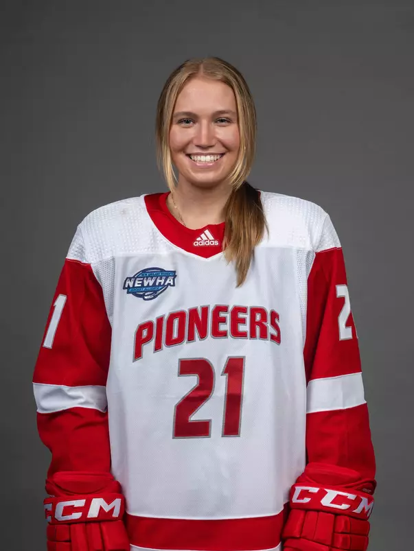 Kerryn O'Connell. The SHU Women's Ice Hockey team photos taken at the Martire Family Arena, Sacred Heart University's West Campus, Fairfield, CT.. Friday, September 1, 2023. Photo by: Mark F. Conrad