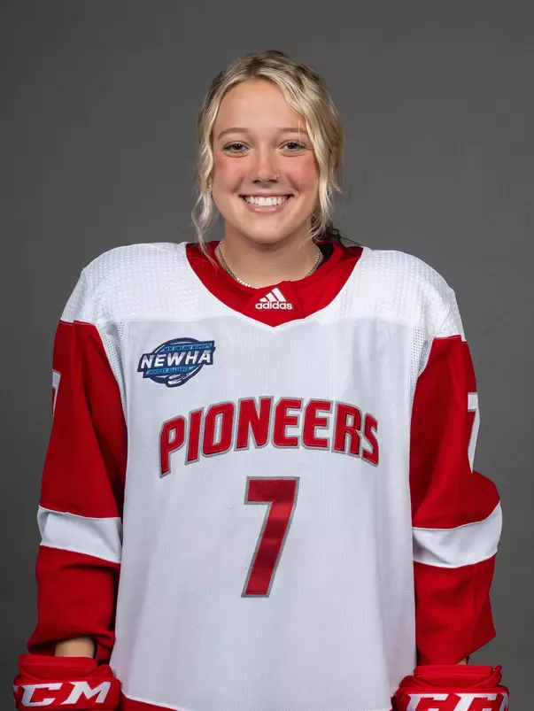 Iyla Ryskamp. The SHU Women's Ice Hockey team photos taken at the Martire Family Arena, Sacred Heart University's West Campus, Fairfield, CT.. Friday, September 1, 2023. Photo by: Mark F. Conrad