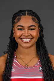Jada Alston. The SHU Track team photos taken at the Martire Center for the Liberal Arts, Sacred Heart University, Fairfield, CT. Monday, January 8, 2024. Photo by: Mark F. Conrad