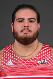 Daniel Blatman. The SHU Track team photos taken at the Martire Center for the Liberal Arts, Sacred Heart University, Fairfield, CT. Monday, January 8, 2024. Photo by: Mark F. Conrad