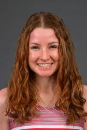 Kathleen Delaney. The SHU Track team photos taken at the Martire Center for the Liberal Arts, Sacred Heart University, Fairfield, CT. Monday, January 8, 2024. Photo by: Mark F. Conrad