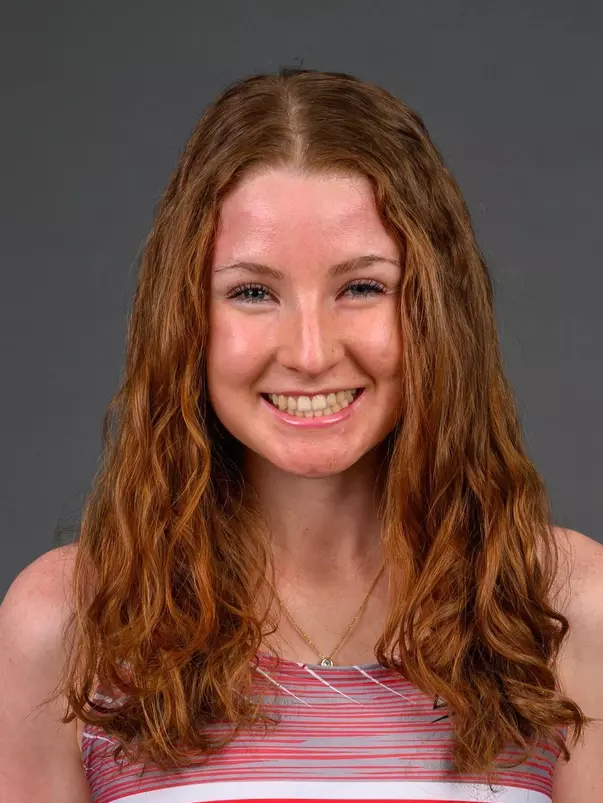 Kathleen Delaney. The SHU Track team photos taken at the Martire Center for the Liberal Arts, Sacred Heart University, Fairfield, CT. Monday, January 8, 2024. Photo by: Mark F. Conrad