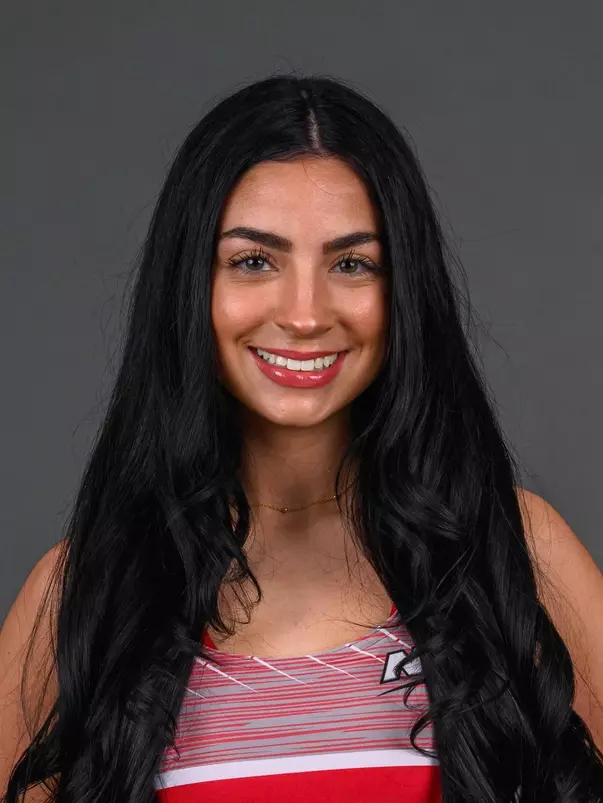 Maggie Gillespie. The SHU Track team photos taken at the Martire Center for the Liberal Arts, Sacred Heart University, Fairfield, CT. Monday, January 8, 2024. Photo by: Mark F. Conrad