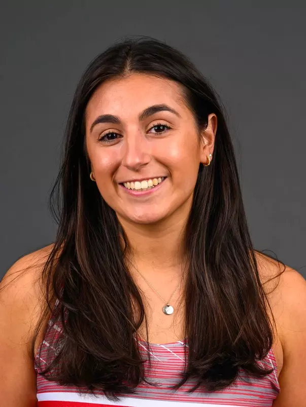 Marisa Imme. The SHU Track team photos taken at the Martire Center for the Liberal Arts, Sacred Heart University, Fairfield, CT. Monday, January 8, 2024. Photo by: Mark F. Conrad