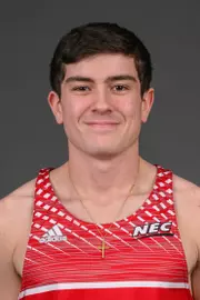 Ryan McCarthy. The SHU Track team photos taken at the Martire Center for the Liberal Arts, Sacred Heart University, Fairfield, CT. Monday, January 8, 2024. Photo by: Mark F. Conrad
