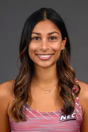 Jennifer Pasram. The SHU Track team photos taken at the Martire Center for the Liberal Arts, Sacred Heart University, Fairfield, CT. Monday, January 8, 2024. Photo by: Mark F. Conrad