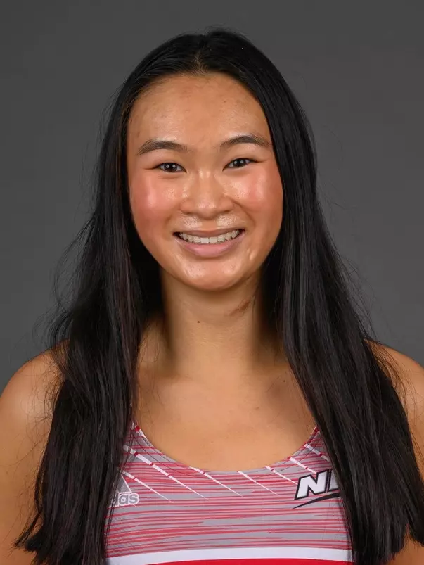 Sara Tran. The SHU Track team photos taken at the Martire Center for the Liberal Arts, Sacred Heart University, Fairfield, CT. Monday, January 8, 2024. Photo by: Mark F. Conrad