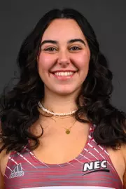 Taylor Moore. The SHU Track team photos taken at the Martire Center for the Liberal Arts, Sacred Heart University, Fairfield, CT. Monday, January 8, 2024. Photo by: Mark F. Conrad