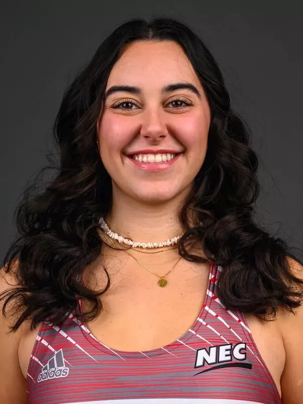 Taylor Moore. The SHU Track team photos taken at the Martire Center for the Liberal Arts, Sacred Heart University, Fairfield, CT. Monday, January 8, 2024. Photo by: Mark F. Conrad
