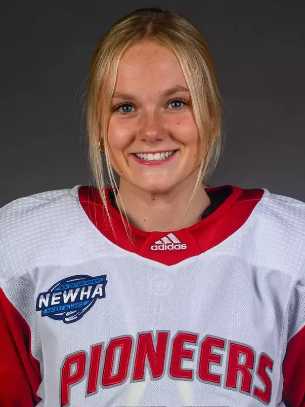 Bria Holm . The SHU Women's Ice Hockey team photographed today at the Guest House, on Sacred Heart University's West Campus, Fairfield, CT. Monday, September 30, 2024. Photo by: Mark F. Conrad