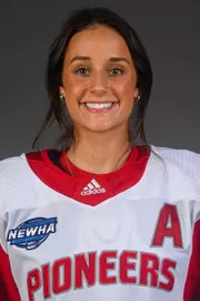 Kate Helgeson. The SHU Women's Ice Hockey team photographed today at the Guest House, on Sacred Heart University's West Campus, Fairfield, CT. Monday, September 30, 2024. Photo by: Mark F. Conrad