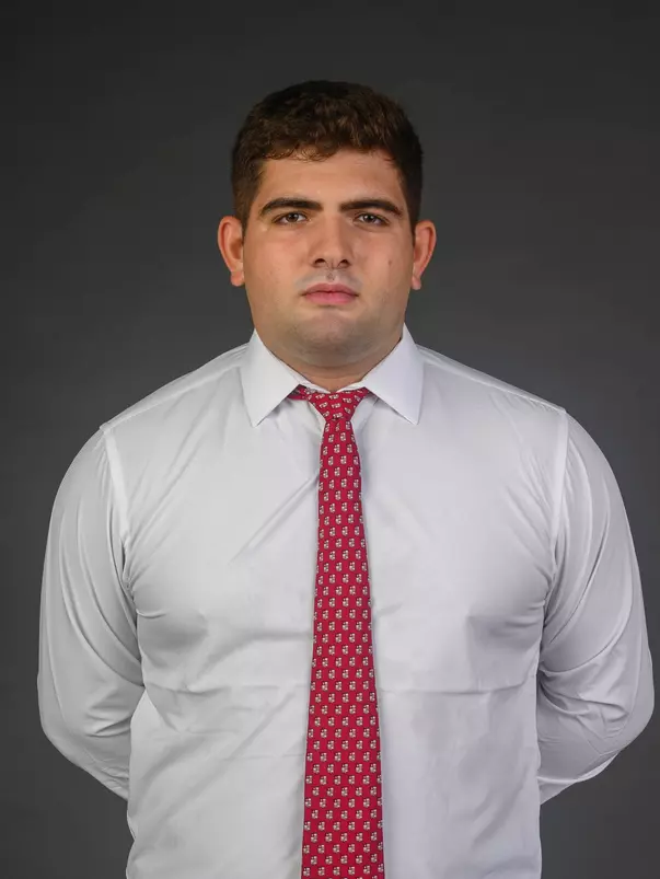 Marc Berisha. The SHU Men's Wrestling team held their Media Day today at the Guest House, on Sacred Heart University's West Campus, Fairfield, CT. Tuesday, October 1, 2024. Photo by: Mark F. Conrad