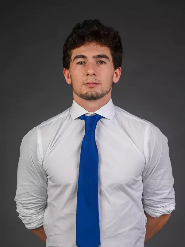 Daniel Delusant. The SHU Men's Wrestling team held their Media Day today at the Guest House, on Sacred Heart University's West Campus, Fairfield, CT. Tuesday, October 1, 2024. Photo by: Mark F. Conrad