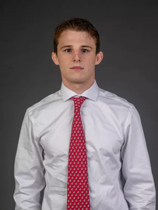 Andrew Fallon. The SHU Men's Wrestling team held their Media Day today at the Guest House, on Sacred Heart University's West Campus, Fairfield, CT. Tuesday, October 1, 2024. Photo by: Mark F. Conrad