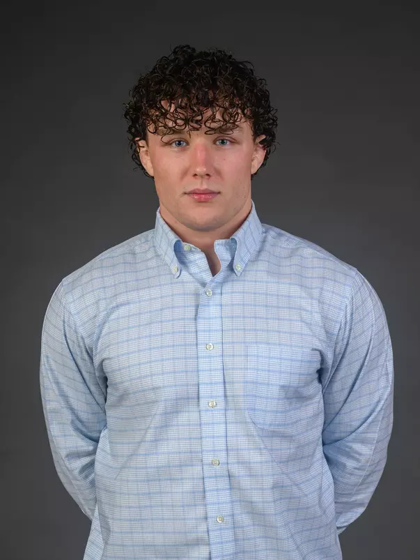 Brendan Gilchrist. The SHU Men's Wrestling team held their Media Day today at the Guest House, on Sacred Heart University's West Campus, Fairfield, CT. Tuesday, October 1, 2024. Photo by: Mark F. Conrad