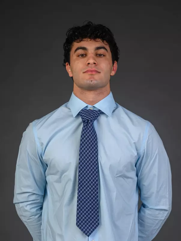 Calvin Pineda. The SHU Men's Wrestling team held their Media Day today at the Guest House, on Sacred Heart University's West Campus, Fairfield, CT. Tuesday, October 1, 2024. Photo by: Mark F. Conrad