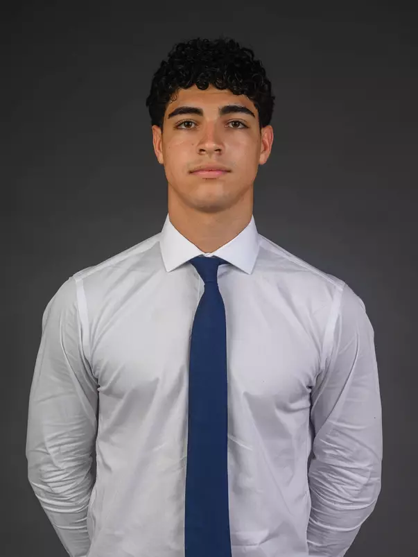 Nicholas Mackland-Rivera. The SHU Men's Wrestling team held their Media Day today at the Guest House, on Sacred Heart University's West Campus, Fairfield, CT. Tuesday, October 1, 2024. Photo by: Mark F. Conrad