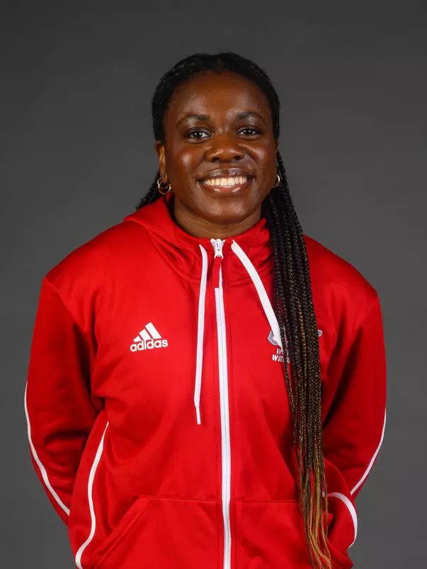 Khadijah Sanusi. The SHU Women's Wrestling team held their Media Day today at the Guest House, on Sacred Heart University's West Campus, Fairfield, CT. Wednesday, October 2, 2024. Photo by: Mark F. Conrad