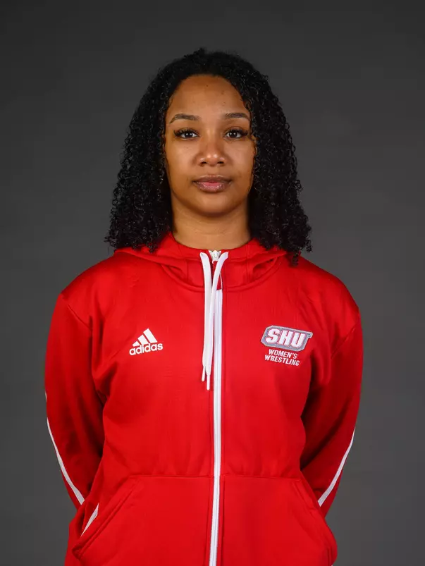 Jacklyn Smith. The SHU Women's Wrestling team held their Media Day today at the Guest House, on Sacred Heart University's West Campus, Fairfield, CT. Wednesday, October 2, 2024. Photo by: Mark F. Conrad