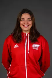 Katie Vogt-Shields. The SHU Women's Wrestling team held their Media Day today at the Guest House, on Sacred Heart University's West Campus, Fairfield, CT. Wednesday, October 2, 2024. Photo by: Mark F. Conrad