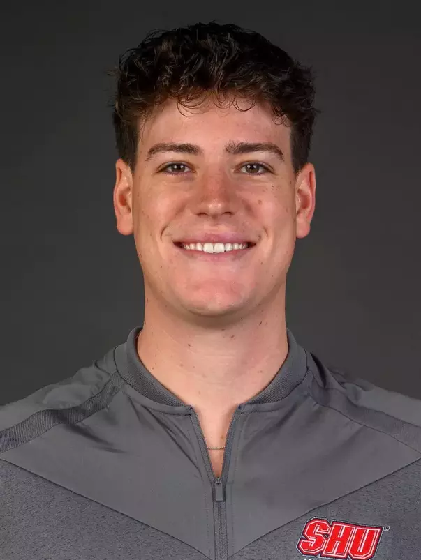 Austin Buchanan. SHU Men's Volleyball team headshots taken today at the Guest House on the Sacred Heart University's West Campus, Fairfield, CT. Tuesday, October 1, 2024. Photo by: Mark F. Conrad