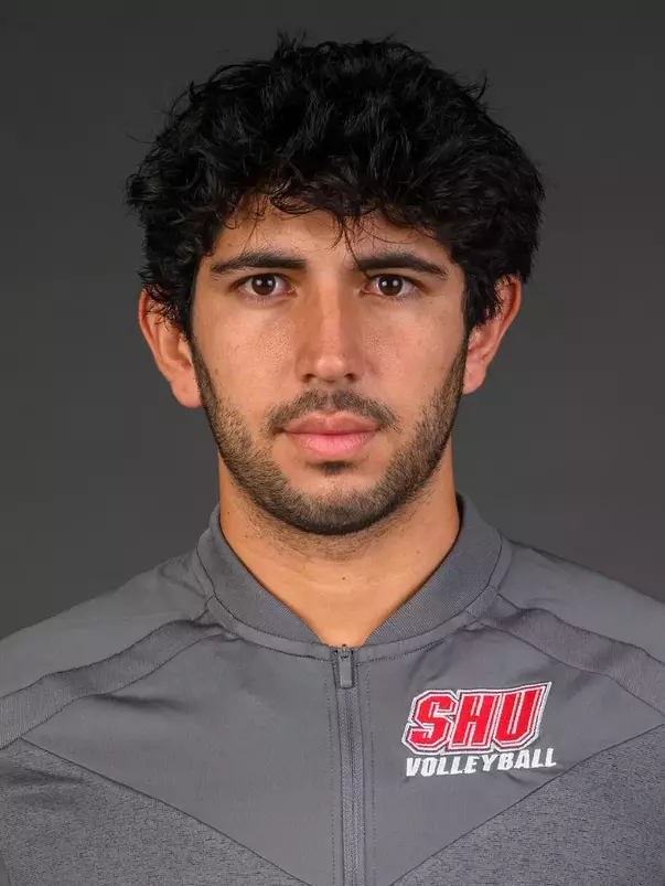 Cade Trujillo. SHU Men's Volleyball team headshots taken today at the Guest House on the Sacred Heart University's West Campus, Fairfield, CT. Tuesday, October 1, 2024. Photo by: Mark F. Conrad