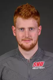Caden Cole. SHU Men's Volleyball team headshots taken today at the Guest House on the Sacred Heart University's West Campus, Fairfield, CT. Tuesday, October 1, 2024. Photo by: Mark F. Conrad
