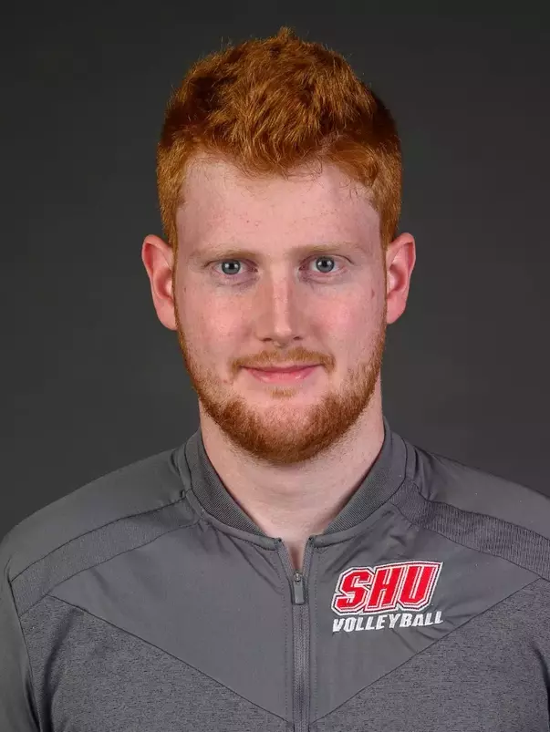 Caden Cole. SHU Men's Volleyball team headshots taken today at the Guest House on the Sacred Heart University's West Campus, Fairfield, CT. Tuesday, October 1, 2024. Photo by: Mark F. Conrad