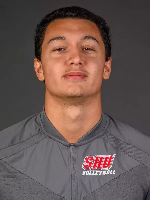 Gabriel Garcia. SHU Men's Volleyball team headshots taken today at the Guest House on the Sacred Heart University's West Campus, Fairfield, CT. Tuesday, October 1, 2024. Photo by: Mark F. Conrad